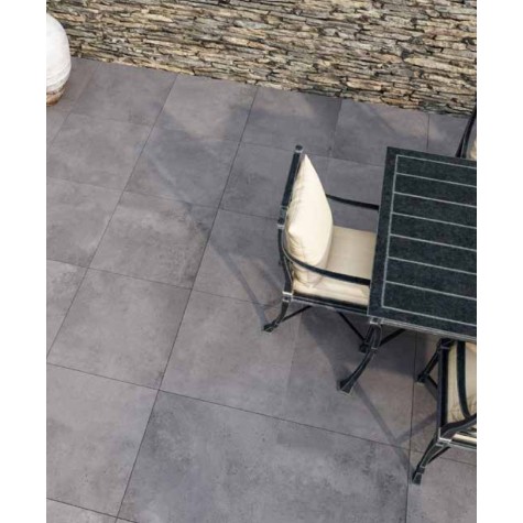 Bishop Grey Outdoor Matt Porcelain Tile 20mm Sample